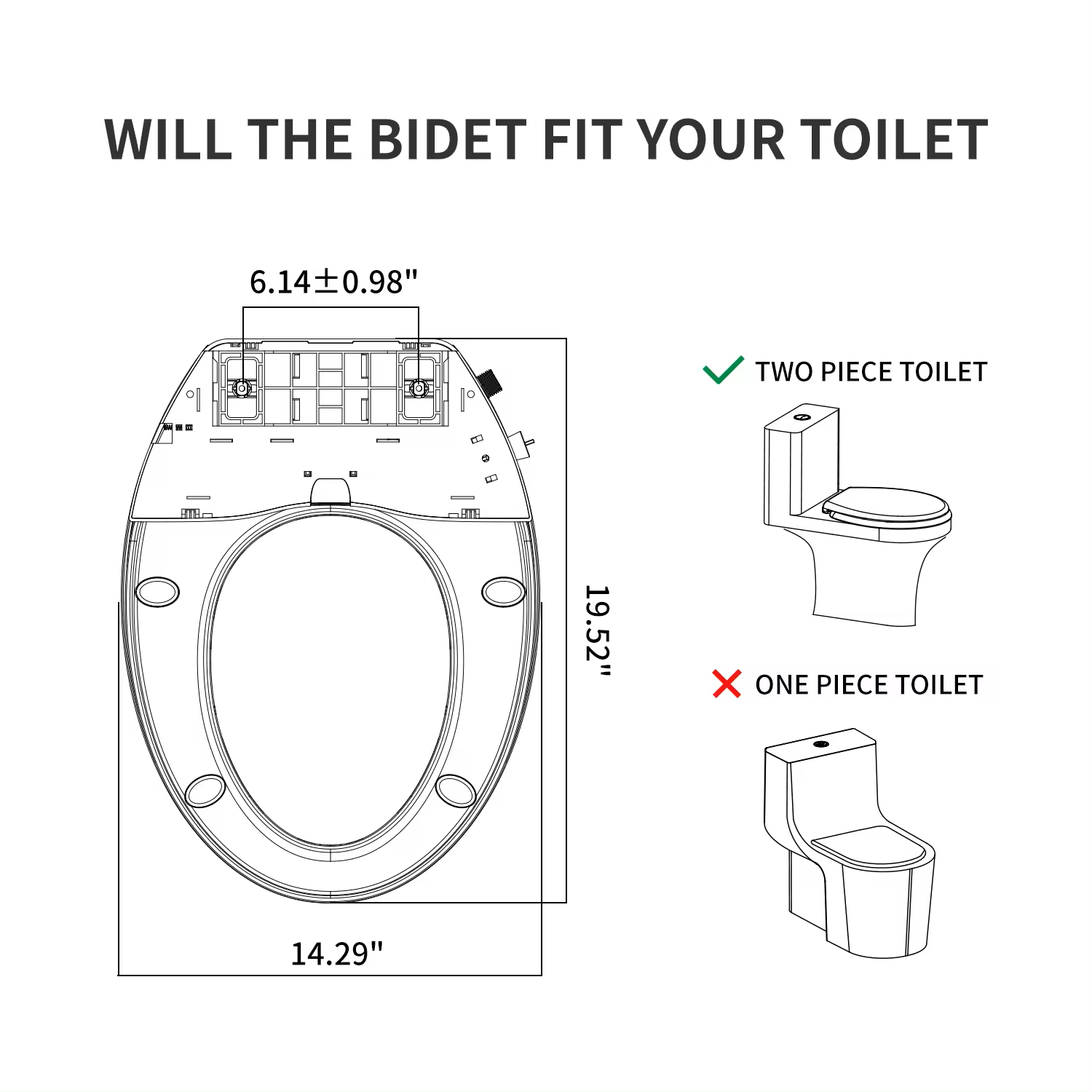 Bidet Toilet Seat